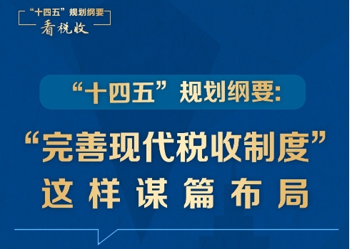 “十四五”规划纲要明确了！“完善现代税收制度”这样谋篇布局