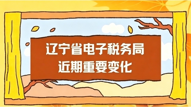 辽宁省电子税务局近期重要变化