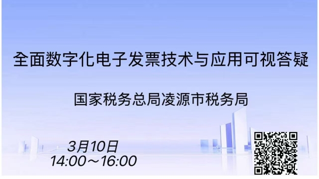 直播回放：新电子税务局数电发票可视化答疑