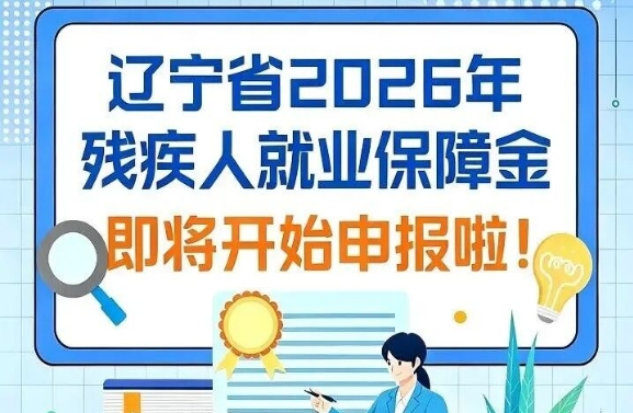 图解 | 辽宁省2026年残疾人就业保障金即将开始申报啦